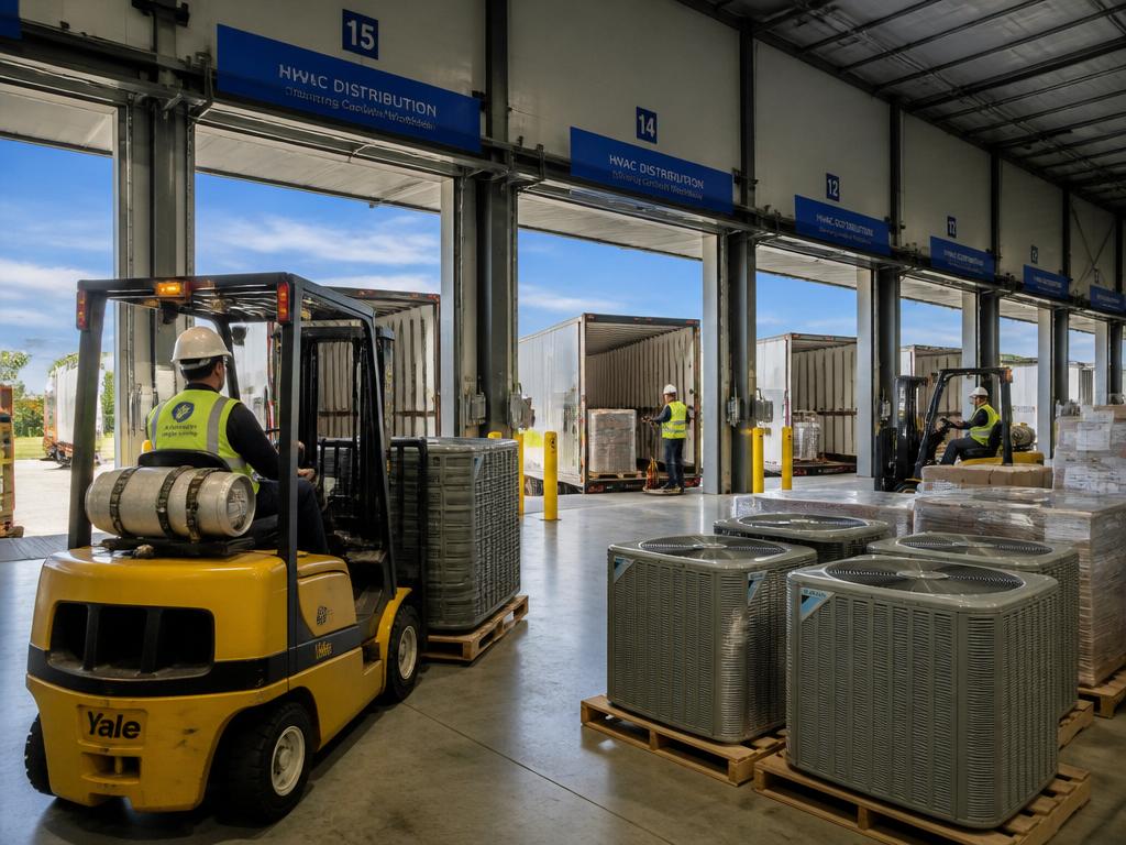 HVAC distribution center